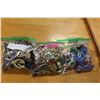 Image 1 : 2 SMALL BAGS OF ESTATE JEWELRY AND SMALL BAG OF WATCHES
