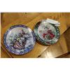 Image 1 : 2 STERLING LADIES CHAINS, 2 COLLECTOR PLATES LINA LIU