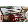 Image 2 : CASED CALLIGRAPHY AND STAMP SET AND EASTERN SOUP AND TEA SET