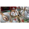 Image 3 : CASED CALLIGRAPHY AND STAMP SET AND EASTERN SOUP AND TEA SET