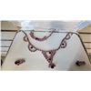 Image 3 : PINK AND BLUE RHINESTONE JEWELLRY SETS