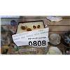 Image 1 : AMBER AND FOOLS GOLD EARRINGS