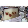 Image 2 : AMBER AND FOOLS GOLD EARRINGS