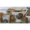 Image 2 : GRIMWADES ROYAL WINTON, CHINA TEACUPS AND SAUCERS, TEAPOT, AND CREAM AND SUGAR