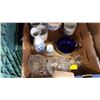 Image 3 : EASTERN TEA SET AND CRYSTAL