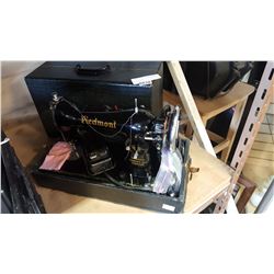 PIEDMONT HUDSONS BAY CO SEWING MACHINE IN CASE