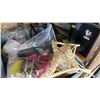 Image 3 : TOTE OF DOLL HOUSE AND DOLL FURNITURE