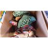 Image 2 : BOX OF LADIES HIGH HEELS