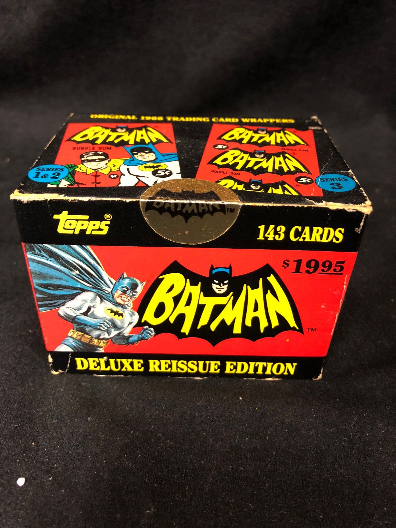 TOPPS BATMAN TRADING CARDS BOX (DELUXE REISSUE EDITION)