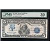 Image 1 : 1899 $5 Chief Silver Certificate PMG 30
