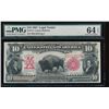 Image 1 : 1901 $10 Bison Legal Tender Note PMG 64EPQ