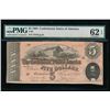 Image 1 : 1864 $5 Confederate States of America Note PMG 62EPQ