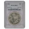 Image 1 : 1904 $1 Morgan Silver Dollar Coin PCGS MS62