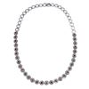 Image 1 : 14KT White Gold 3.97ctw Ruby and Diamond Necklace