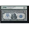 Image 1 : 1899 $5 Chief Silver Certificate PMG 25