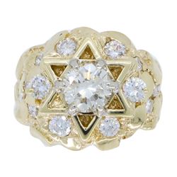 14KT Yellow Gold 3.62ctw Diamond Ring