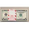 Image 1 : Lot of 100 Consecutive 1999 $5 Boston Federal Reserve Star Notes