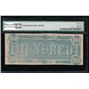 Image 2 : 1864 $100 Confederate States Havana Counterfeit Note PMG 63EPQ