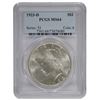 Image 1 : 1923-D $1 Peace Silver Dollar Coin PCGS MS64