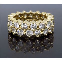 14KT Yellow Gold 4.50ctw Diamond Ring