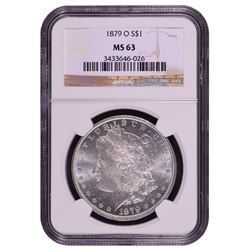 1879-O $1 Morgan Silver Dollar Coin NGC MS63