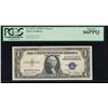 Image 1 : 1935D $1 Silver Certificate PCGS 66PPQ