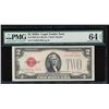 Image 1 : 1928G $2 Legal Tender Note PMG 64EPQ