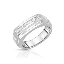 14KT White Gold 0.40ctw Diamond Ring