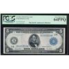 Image 1 : 1914 $5 New York Federal Reserve Note PCGS 64PPQ