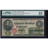 Image 1 : 1862 $1 Legal Tender Note PMG 25