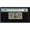 Image 1 : 25 Cent Third Issue Fractional Note PMG 62
