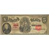 Image 1 : 1907 $5 Legal Tender Note