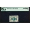 Image 1 : 10 Cent First Series Fractional Note PCGS 62PPQ