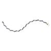 Image 1 : 1 CTW Black Color Diamond Infinity Link Bracelet 10KT Yellow Gold - REF-82F4N