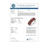 Image 2 : 3.0 CTW Garnet Ring 10K White Gold - REF-16T2M - 10960