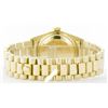 Image 4 : Rolex Men's 18K Yellow President, QuickSet, Diamond Dial & Diamond Bezel - REF-1391M6F