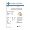 Image 3 : 1.61 CTW Certified VS/SI Diamond Solitaire 2Pc Wedding Set 14K Yellow Gold - REF-389H5A - 31762