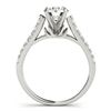 Image 2 : 1 CTW Certified VS/SI Diamond Solitaire Ring 18K White Gold - REF-128Y5K - 27567