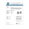 Image 3 : 1.0 CTW Oval Cut VS/SI Diamond Stud Designer Earrings 18K White Gold - REF-180W2F - 32271