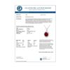 Image 2 : 3.70 CTW Ruby & Diamond Pendant 14K White Gold - REF-56A5X - 13830