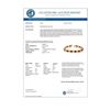 Image 2 : 13.55 CTW Garnet & Diamond Bracelet 10K Yellow Gold - REF-52F9N - 10122