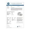 Image 3 : 1.1 CTW Certified VS/SI Diamond Bypass Solitaire 2Pc Wedding Set 14K White Gold - REF-141K3W - 31847