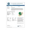 Image 3 : 4.65 CTW Emerald & Diamond Ring 10K Yellow Gold - REF-68H2A - 11001