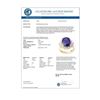 Image 3 : 8.03 CTW Tanzanite & Diamond Ring 14K Yellow Gold - REF-285M6H - 10428