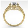 Image 4 : 1.50 CTW VS/SI Diamond Solitaire Engagement Ring 18K Yellow Gold - REF-547F6N - 36052