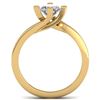 Image 4 : 1 CTW Certified VS/SI Diamond Solitaire Ring 14K Yellow Gold - REF-278T3M - 30398