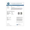 Image 3 : 2 CTW Certified VS/SI Quality Oval Diamond Solitaire Stud Earrings 10K Yellow Gold - REF-585X2T - 33