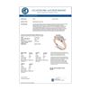 Image 3 : 2.66 CTW Princess VS/SI Diamond Art Deco 3 Stone Ring 18K Rose Gold - REF-581A8X - 37158