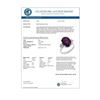 Image 2 : 5.15 CTW Amethyst & Diamond Ring 10K White Gold - REF-35A6X - 12933