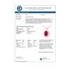 Image 2 : 1.90 CTW Ruby & Diamond Pendant 14K Rose Gold - REF-32N8Y - 13974